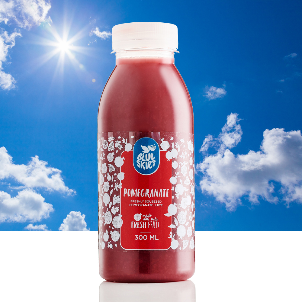 Freshly Pressed Juice Blue Skies