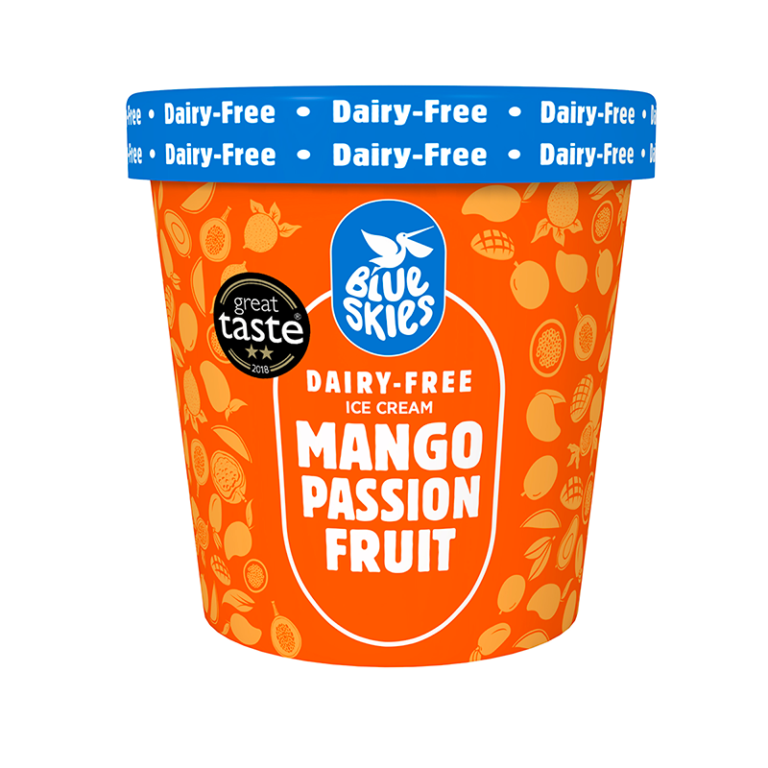 Mango & Passion Fruit Ice Cream